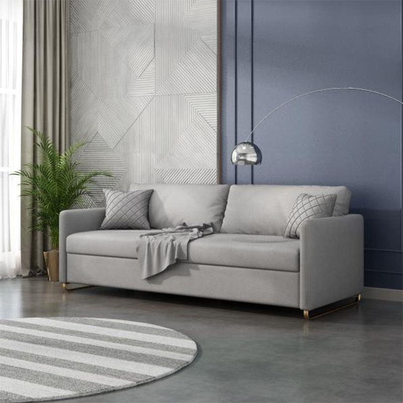 31.49" Wide Velvet Sleeper Sofa Glam Foldable Sofa Bed with Cushion Back