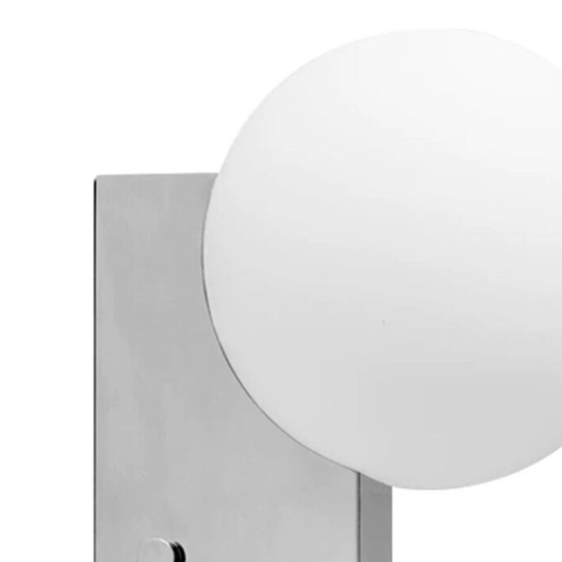 Ball Shape Glass Vanity Sconce Light Modern Style 1-Light Vanity Mirror Lights