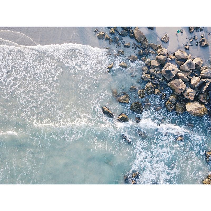 Beautiful Photography Mural Wallpaper Ocean Decorative Indoor Wall Mural