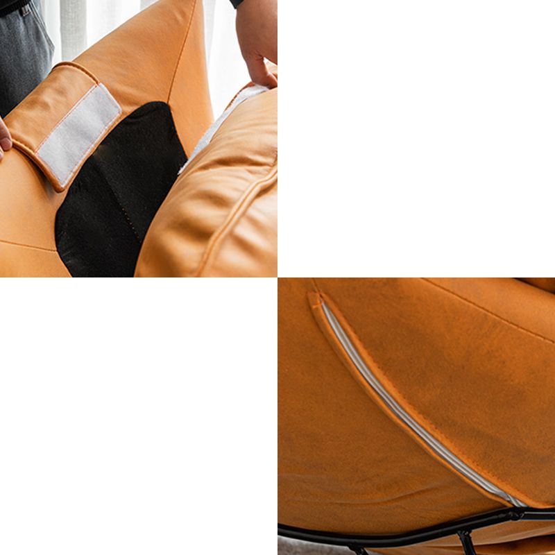 Modern Indoor Sofa Rocking Chair Single Rocking Chair with Cushion