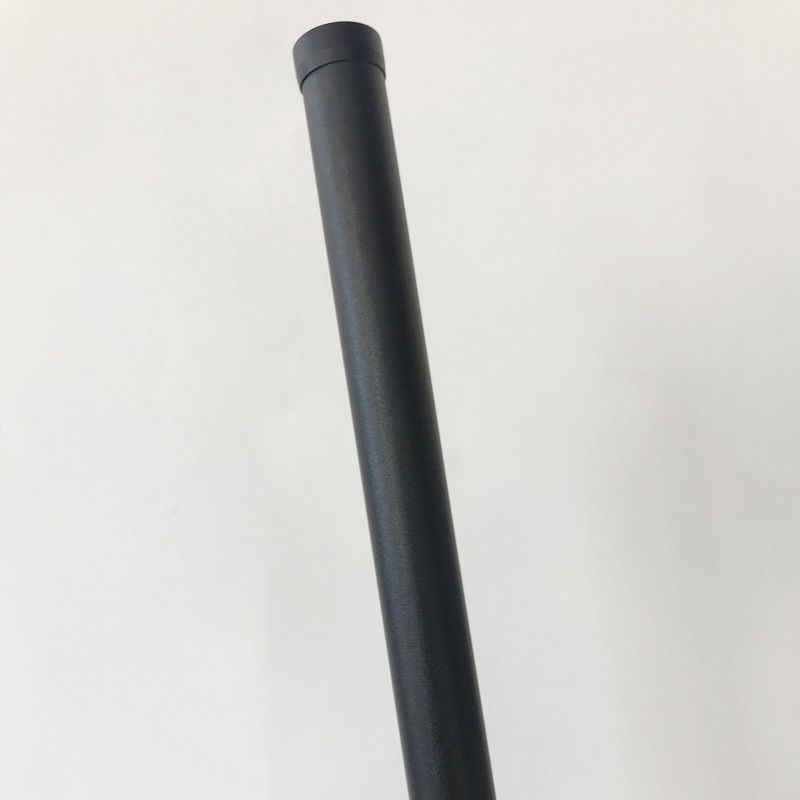 Aluminum Linear Wall Lights Modern Nordic Style 1 Head Wall Mount Fixture in Black for Bedroom