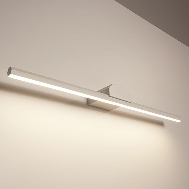 Long Strip Wall Mounted Light Fixture Modern Style LED Vanity Lights for Bathroom