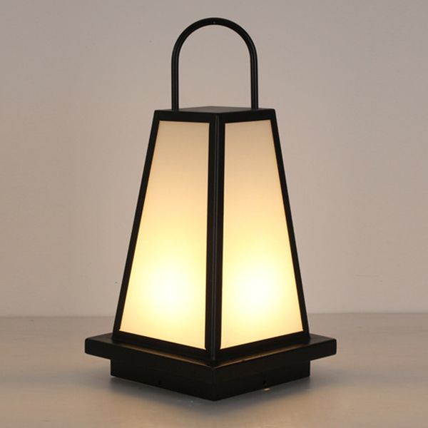 Modern Simple Pillar Lamp Geometric Outdoor Light for Garden