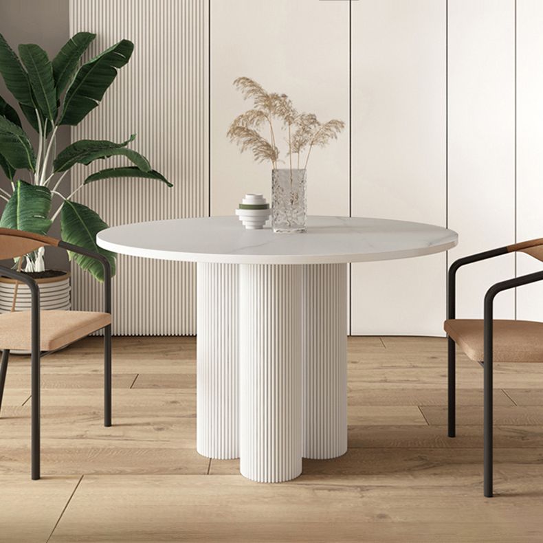 Runde Sockel Basis Esstisch Moderner Esseetisch für Innenräume