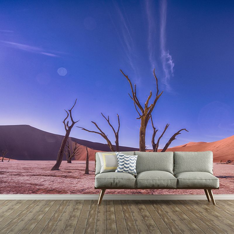 Horizontal Photography Desert Mural Environment Friendly Wallpaper for Wall Decor