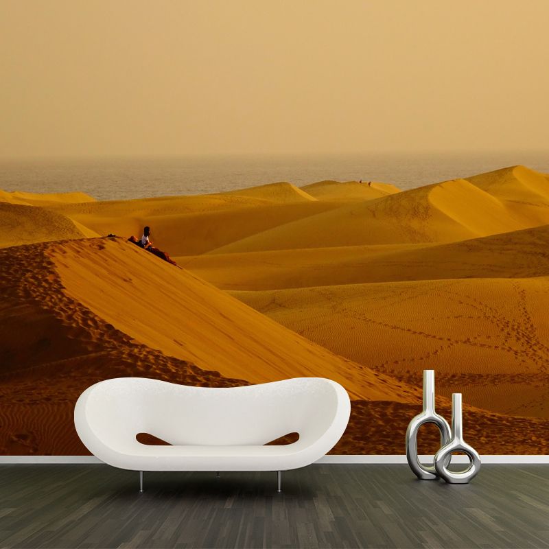 Customized Desert Mural Decorative Mildew Resistant for Dining Room Bedroom