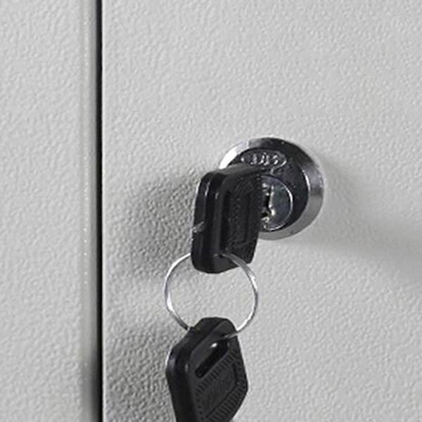 Contemporary Hinged Wardrobe Closet Steel Wardrobe Cabinet for Home