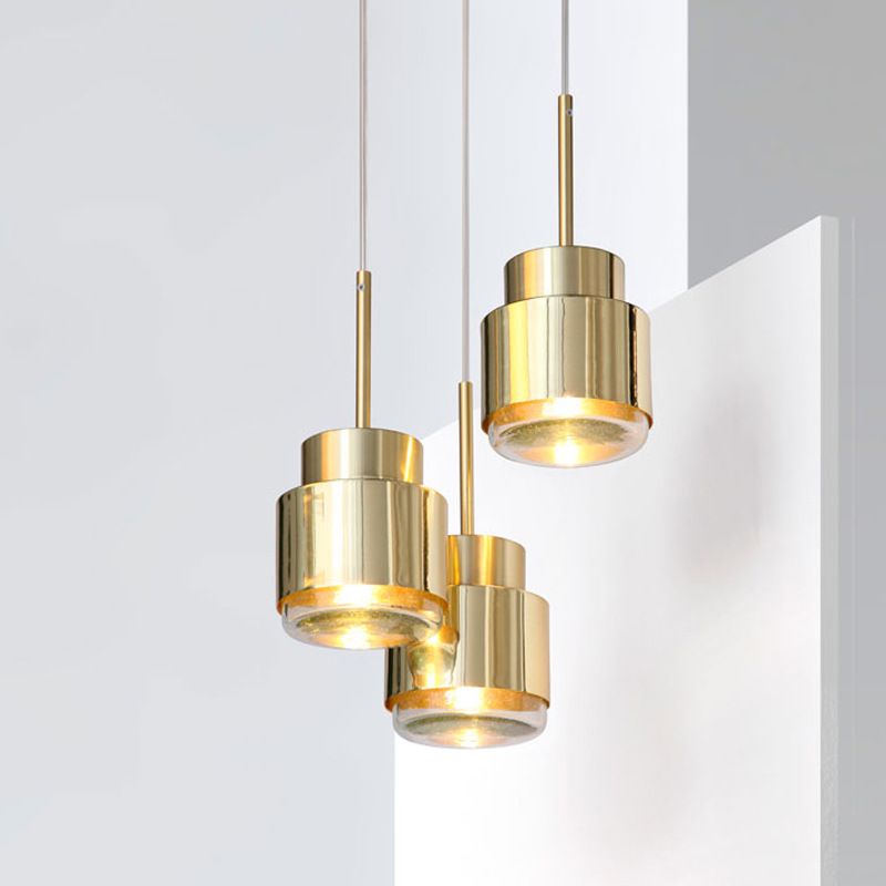 Lampade a soffitto contemporanea di semplicità della fattoria con ombra chiara