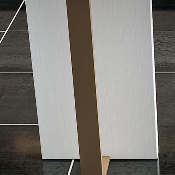 Modern Style Bar Table Set 1/2/5 Pcs Faux Marble Rectangular Bar Set for Indoor