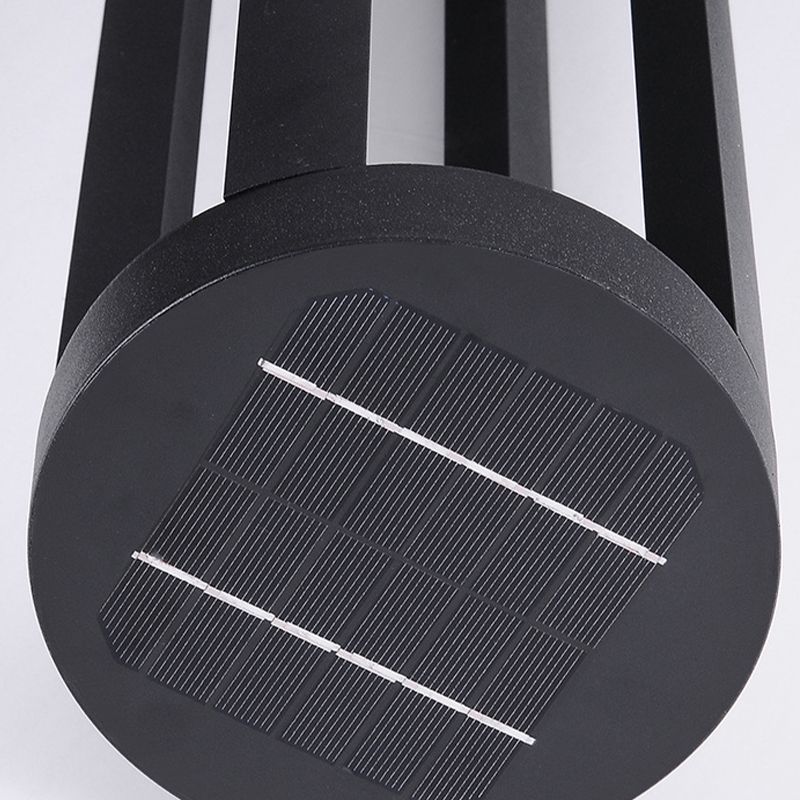 Nordic Style Aluminum Outdoor Lamp Cylinder Shape Outdoor Light for Courtyard