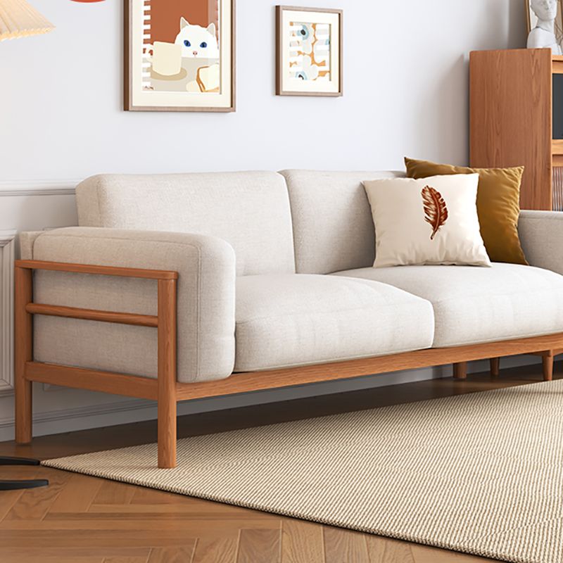Divano posteriore sciolto in tessuto 32,68 "D x 59/66.93/78.74" W x 32.26 "divano a braccio quadrato H