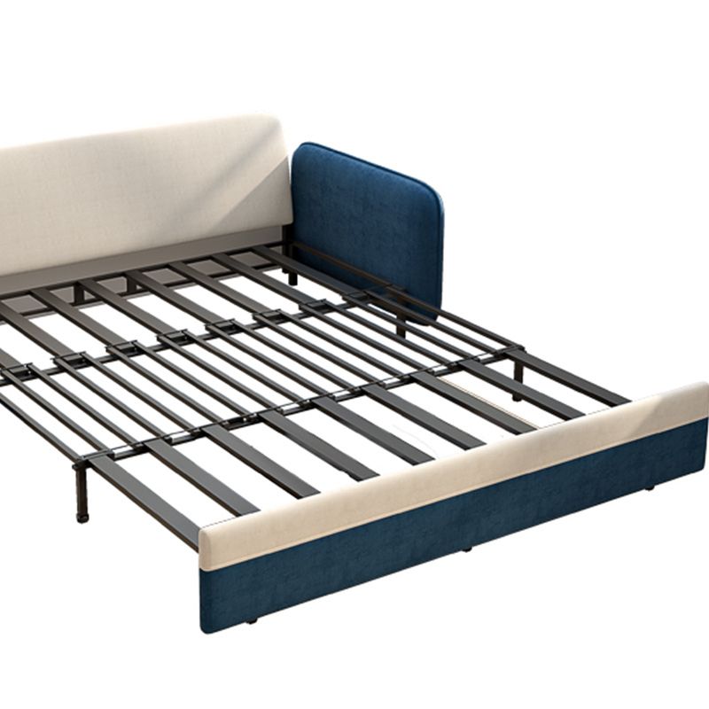 33" Wide Glam Futon Sofa Bed Futon Cushion Back Sleeper Sofa