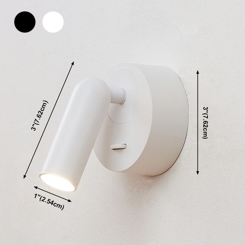 Simpilidad de la pared de metal apliques LED montada de pared Luz para luz de lectura junto a la cama
