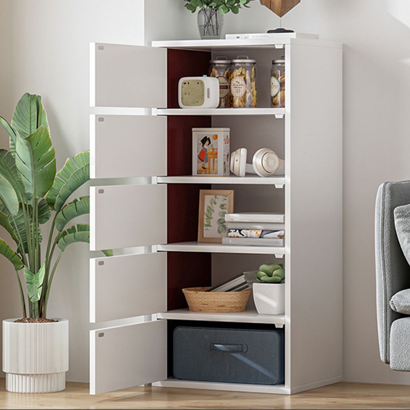 Contemporary Wood Storage Cabinet Modern Drawers Included Accent Chest
