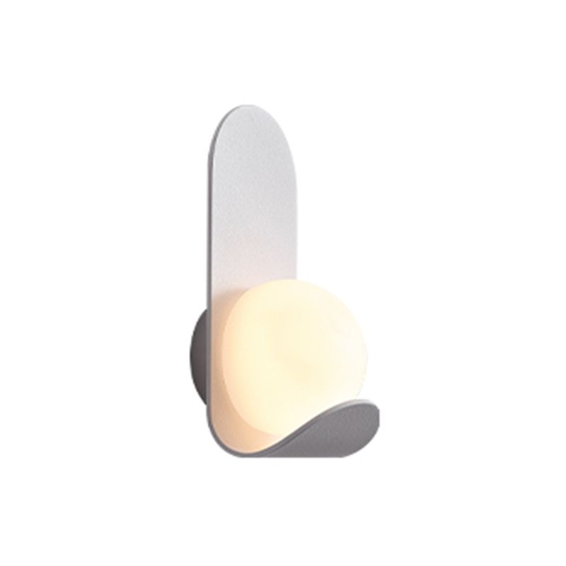 Modernist Wall Sconce Acrylic Shade Wall Light Fixture for Bedroom