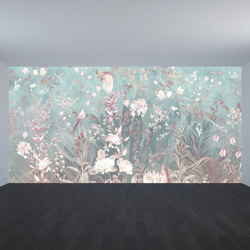 Home Decor Flower Print Mural Decal Customized Contemporary Wall Art for Kitchen