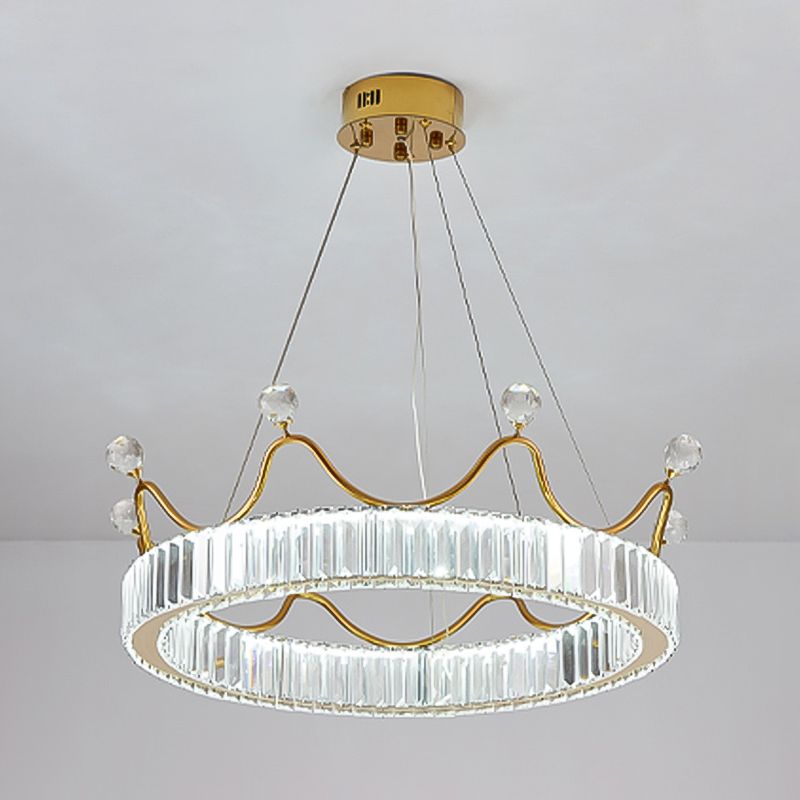 Camera da letto per bambini Luci a sospensione a sospensione Cristallo contemporaneo Lampade sospese
