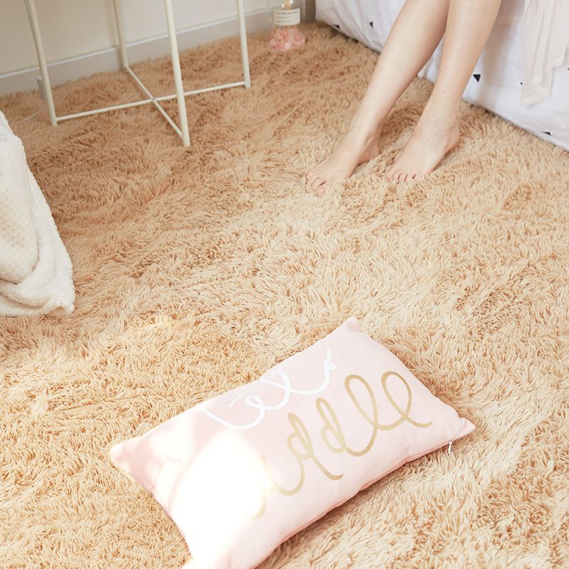 Comfort Decoratietapijt Meerkleurig effen tapijt Antislip achterkant Wasbaar binnentapijt