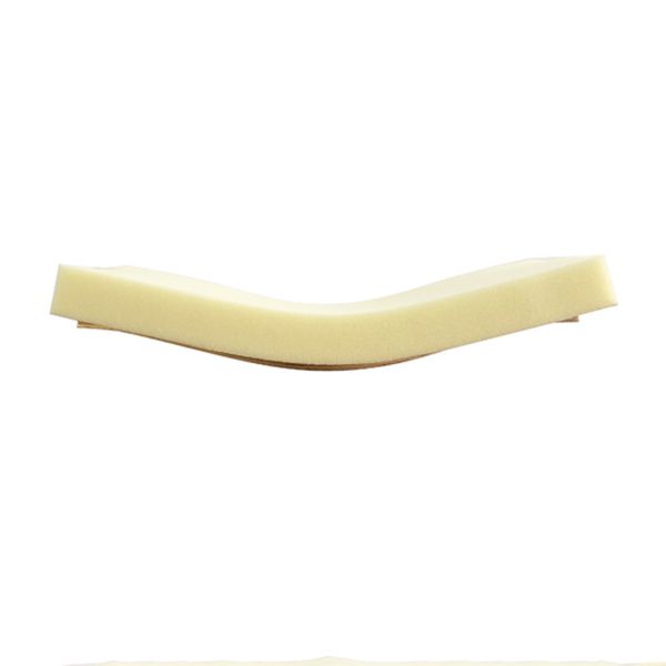 Chaise d'appoint à la maison contemporaine rembourrée, chaise de salle à manger ouverte au fini mat