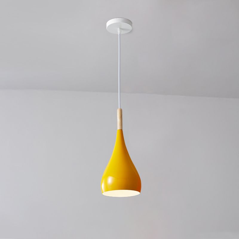 Luce Mini Mini Bell Bell, Luce in metallo Macaron Ampicca singola