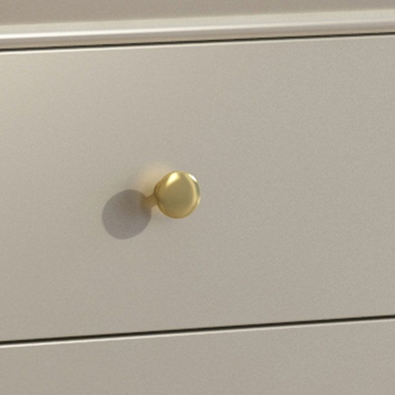 Contemporary Horizontal Double Dresser Cherry Wood Storage Dresser for Bedroom