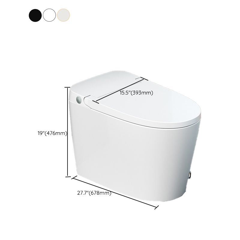 Modern Concealed Tank Urine Toilet One Piece Ceramic Toilet Bowl with Seat