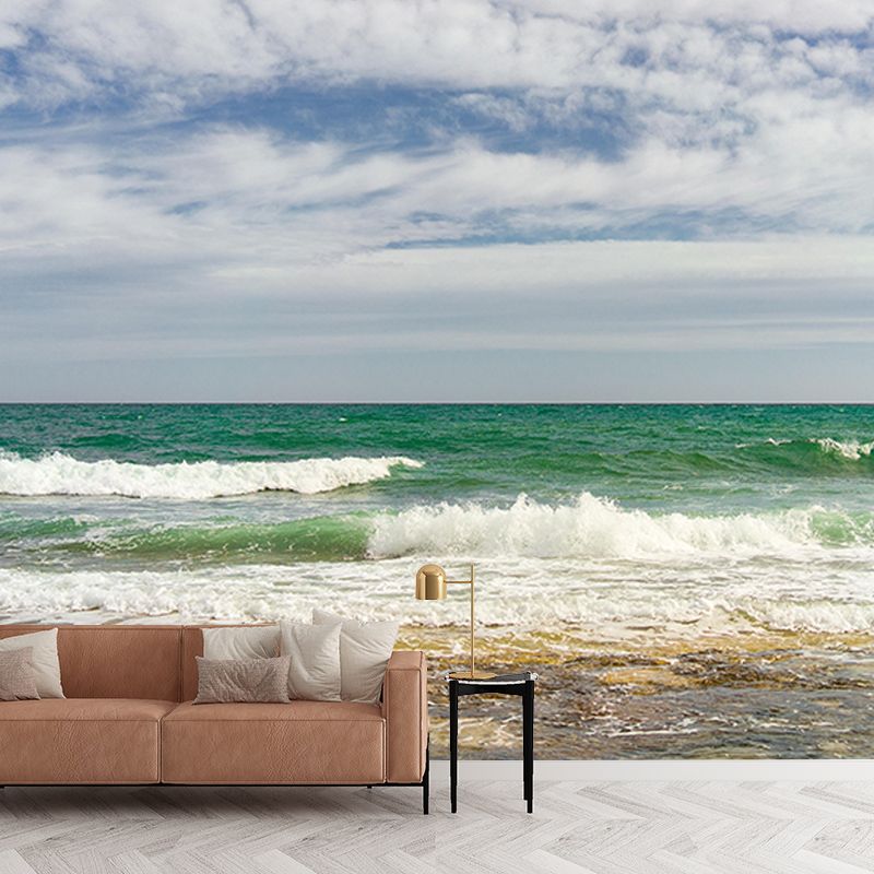 Decorative Mural Photography Sea Wall Mural Wallpaper Dining Room Wall Covering