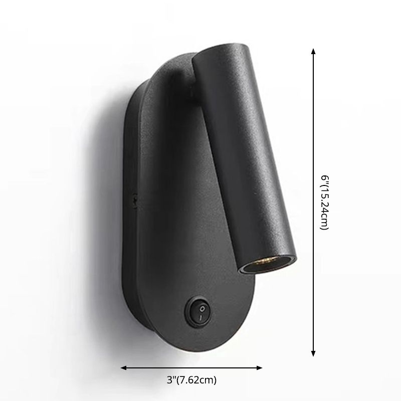 Luce moderna di applique a parete accanto alla luce della camera da letto per la camera da letto