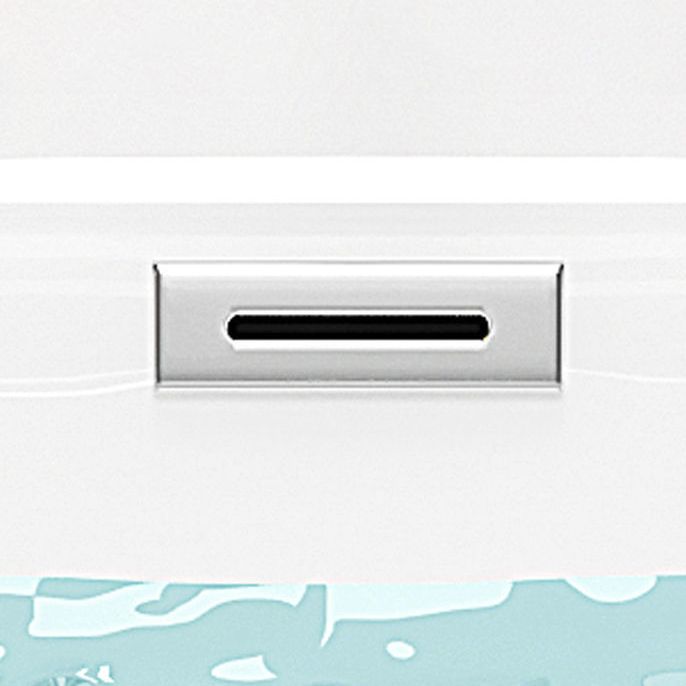 Freestanding Acrylic Bath White Oval Modern Back to Wall Bathtub