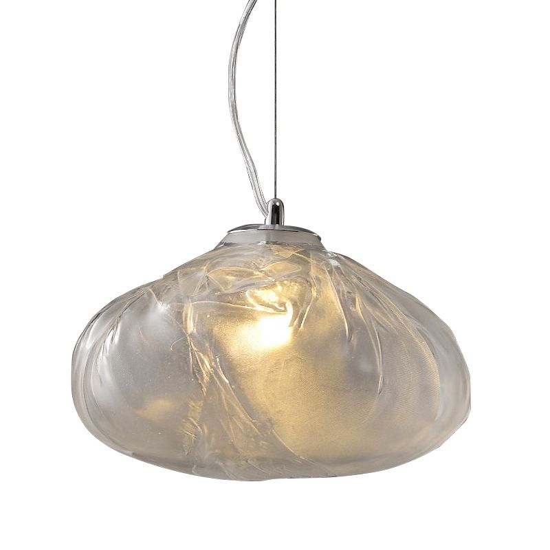 Glass Suspension Pendant Light Minimalist Style Pendant Lighting Fixture