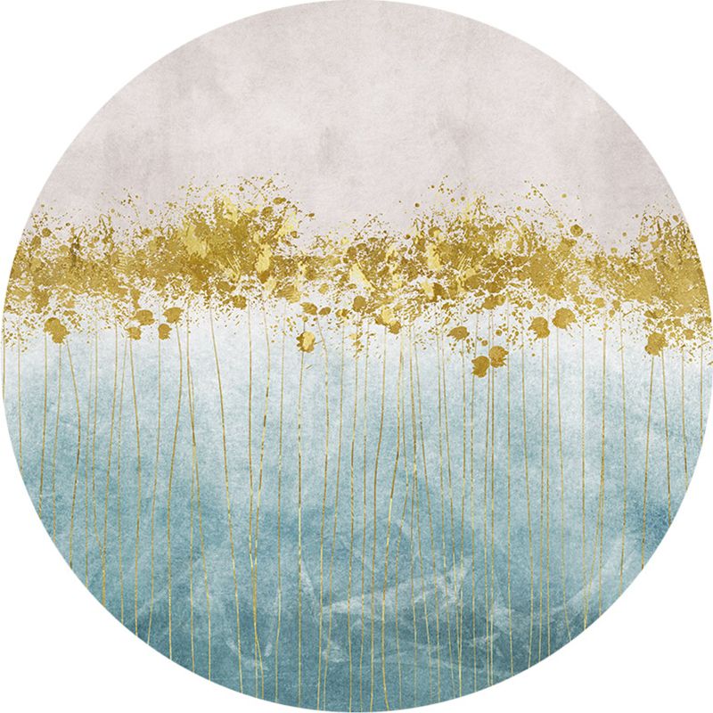 Cute Bedroom Rug Multi Colored Cartoon Printed Area Carpet Synthetics Non-Slip Backing Washable Indoor Rug