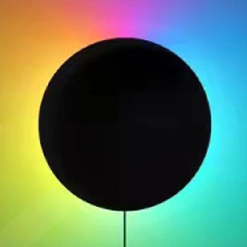 Modern Style Geometric Led Wall Lamp Metal 1-Light Wall Mount Light Fixture