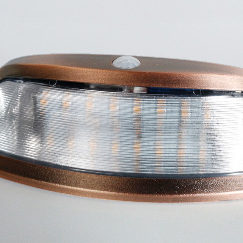 Interior LED Wall Mount Fixture in Black / Brown Finish Minimalist Wall Lighting