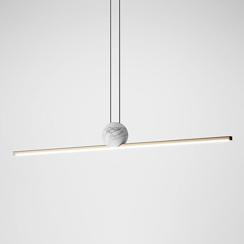 Modern Style Pendant Lighting Fixtures Brass Shade Island Lighting Ideas for Kitchen