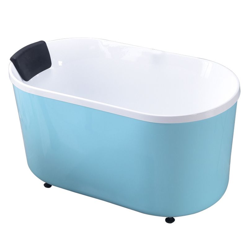 Antique Finish Soaking Bathtub Acrylic Back to Wall Bath Tub (Board not Included)