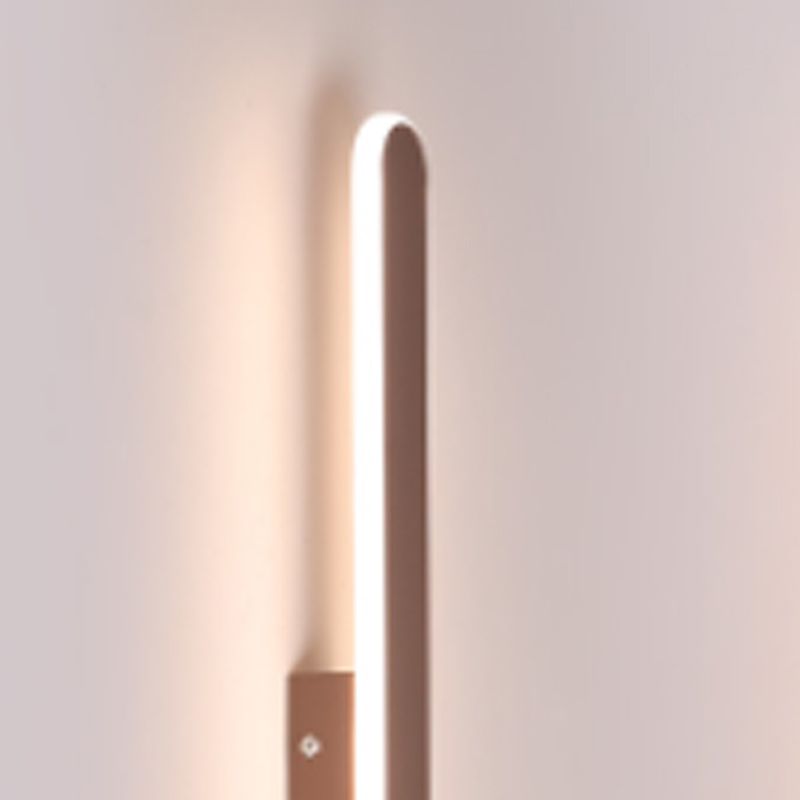 Modern LED Wall Mount Light 1-Light Wall Light with Acrylic Shade for Bedroom