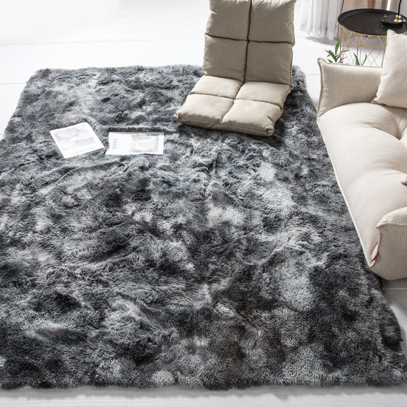 Minimalistischer Batik-Teppich für den Innenbereich, mehrfarbiger Polypropylen-Teppich, haustierfreundlicher, maschinenwaschbarer, rutschfester Teppich für das Wohnzimmer