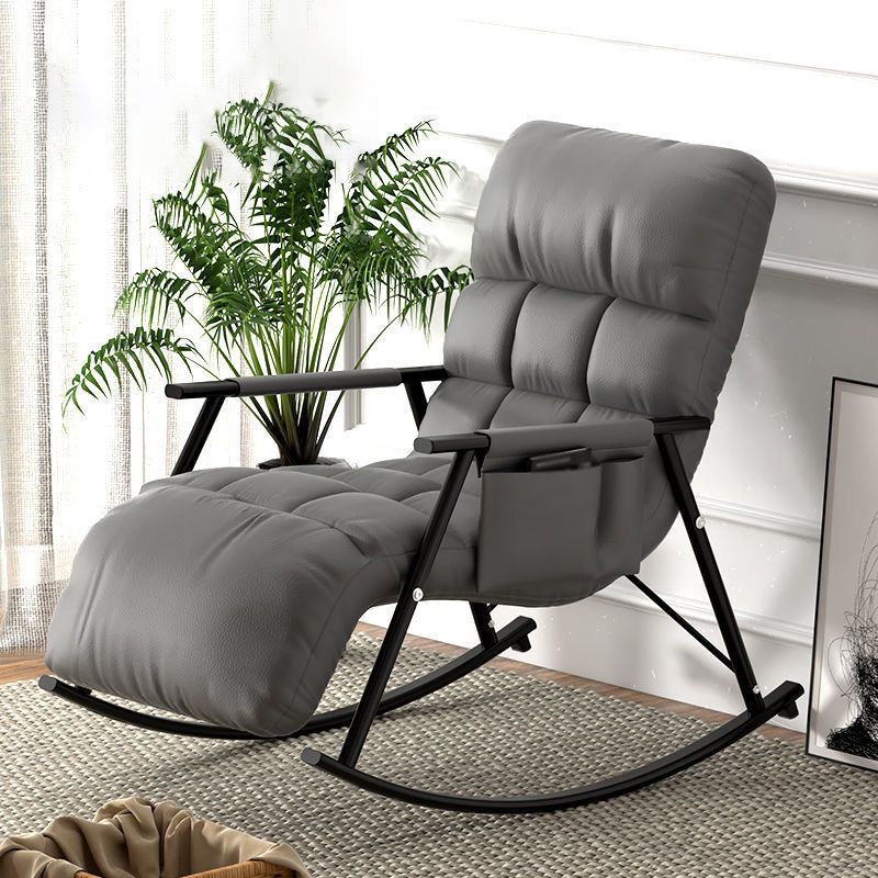 23.62"L x 37.8"W x 32.68"H Modern Sewn Pillow Back Track Arms Parsons Chair