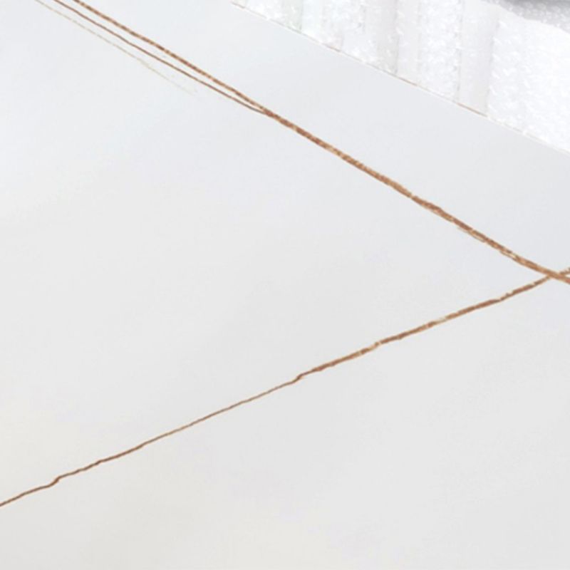 Contemporary Style Bar Table Rectangle Stone Bistro Bar Desk