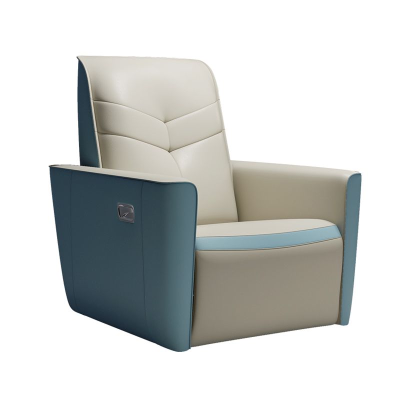 Leather Standard Recliner Modern Simple Home Single Recliner