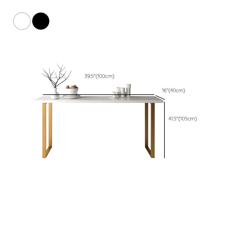 Glam Style Bar Table Set 1/2/5 Pieces Solid Wood Counter Table with Backless Stools
