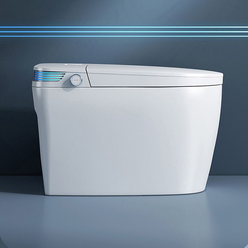 Contemporary Floor Standing Bidet in White Vitreous China Bidets