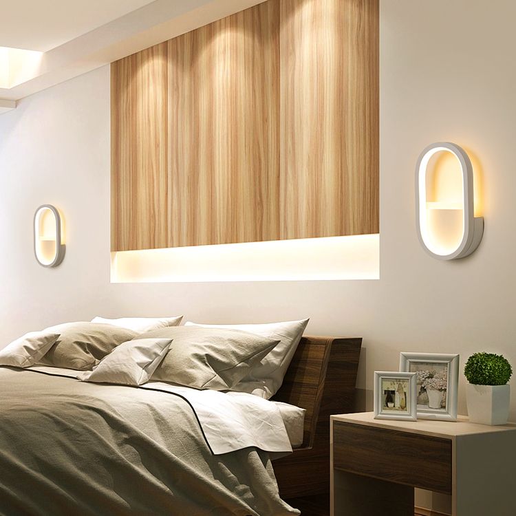 Lampade a sconde lineari in stile minimalista moderno lampade a parete in metallo