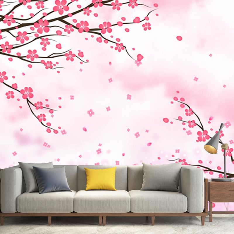 Plum Blossom Wall Murals Modernism Environment Friendly Home Wall Decor, Full Size
