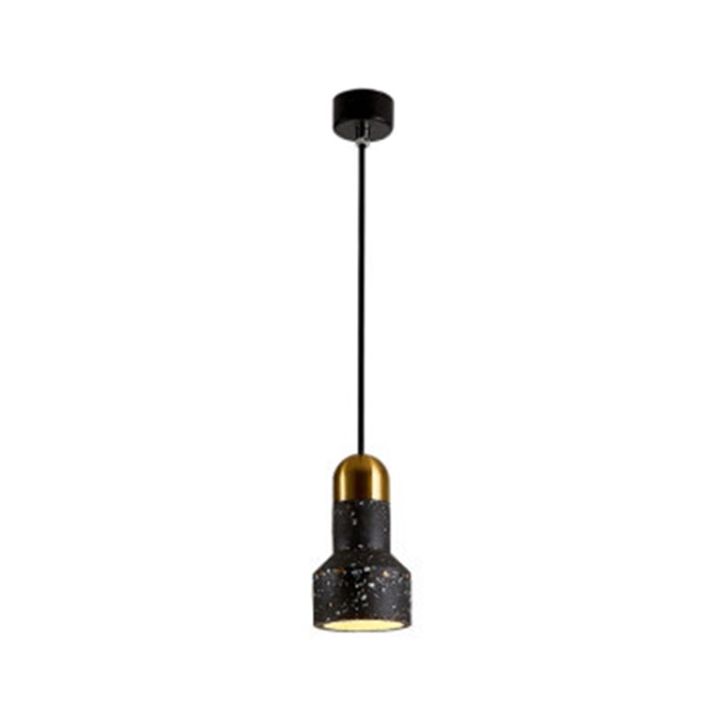Swag Suspension Pendant Light Contemporary Style Stone Pendant Lighting Fixture
