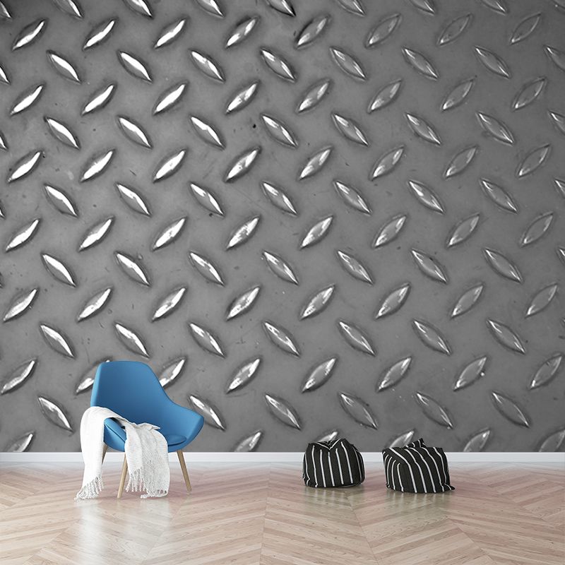 Mental Wall Mural Moisture Resistant Wall Covering for Living Room, Customised