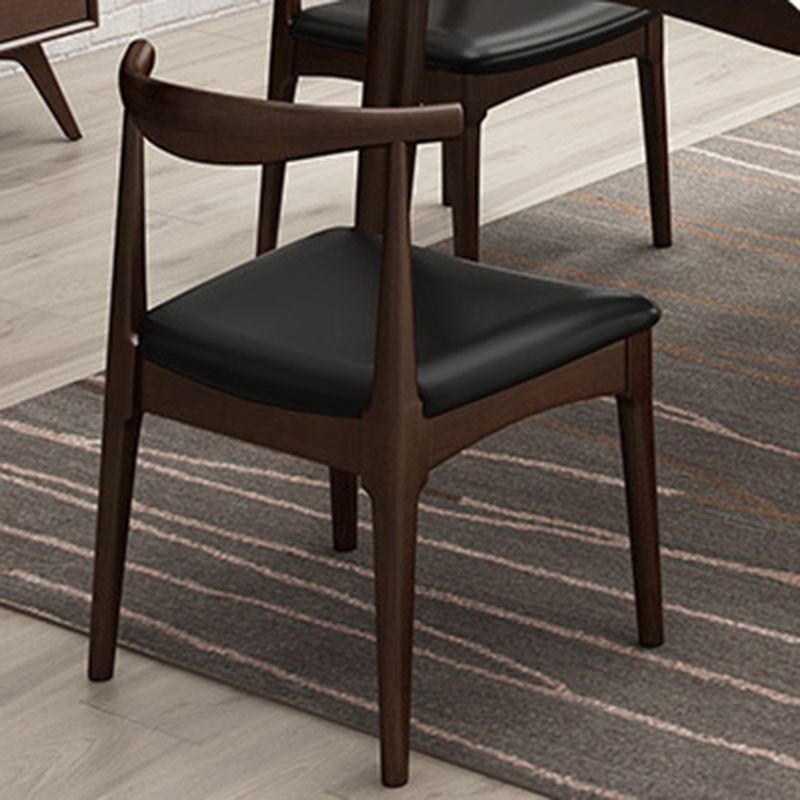 Contemporary 1/2/5/7 Pieces Furniture Rectangle Solid Wood Dining Room Set for Home