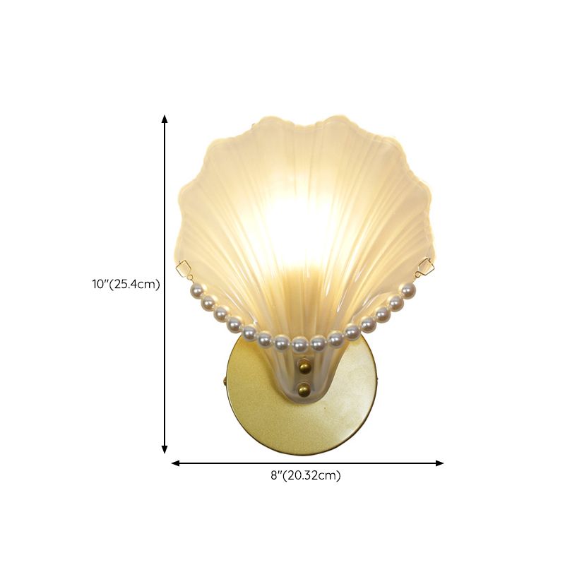 Modern Unique Wall Lamp Glass Wall Sconce Lighting for Bedroom