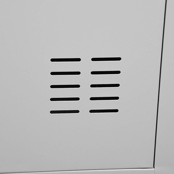 White Steel Wardrobe Armoire Contemporary Hinged Wardrobe Cabinet