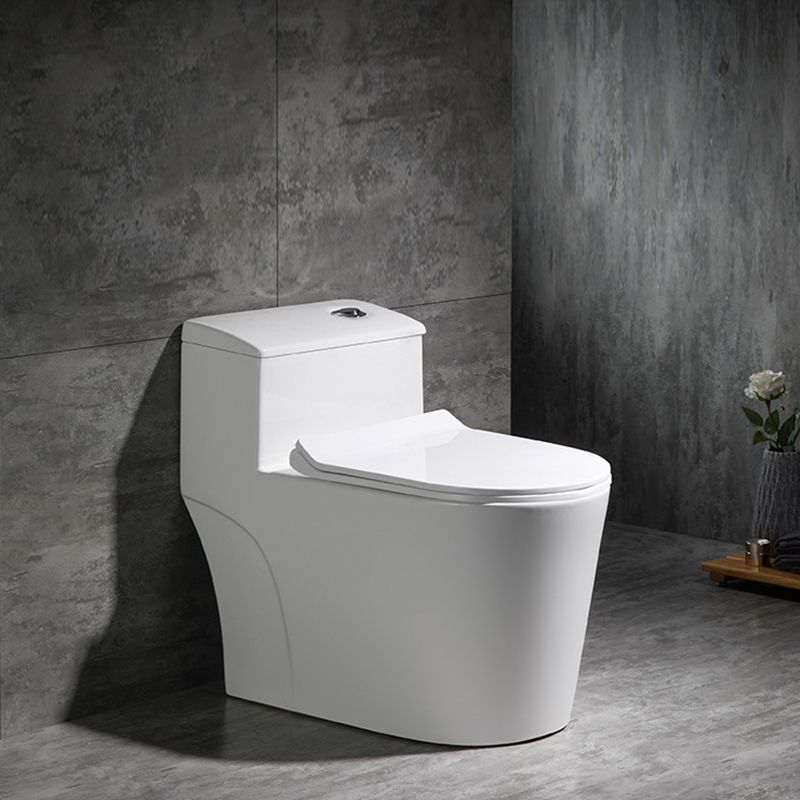 Contemporary Ceramic Toilet Bowl Floor Mounted Urine Toilet with Spray Gun for Washroom